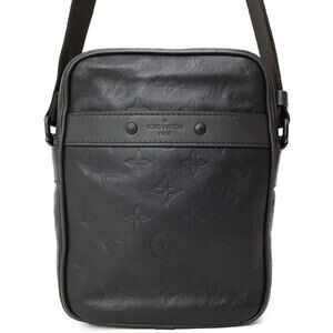 Louis Vuitton Monogram Shadow Black Danube Shoulder Bag